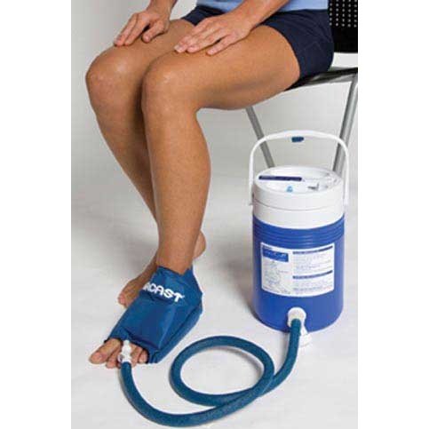 Aircast Ankle Cryo/Cuff System with Cooler - Cold Compression Therapy
