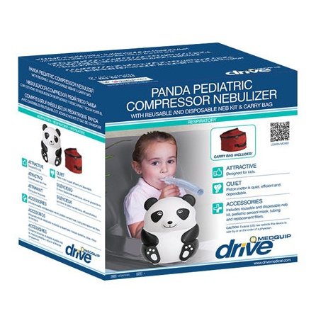 Pediatric Panda Compressor Nebulizer W/o Carry Bag