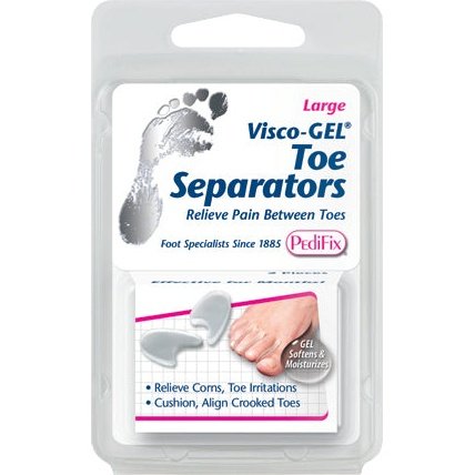 Visco-gel Toe Separators Large Pk/2