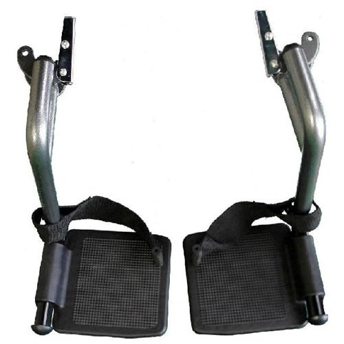 Replacement Footrests For Drive Tr39e-sv silver Vein