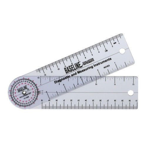 Plastic Angle Rule Goniometer 7 360 Degrees