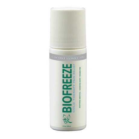 Biofreeze - 3oz Roll-on Dye-free Prof Version