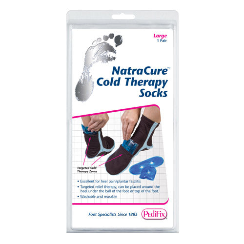 Natracure Cold Therapy Socks Large/extra Large pair