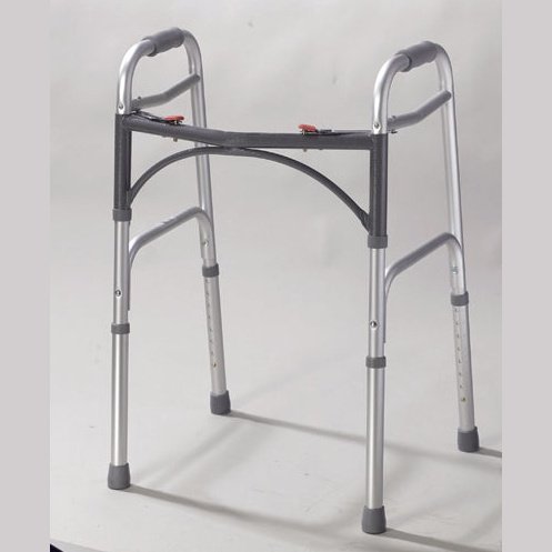 Easy-release 2 Button Folding Walker Adult