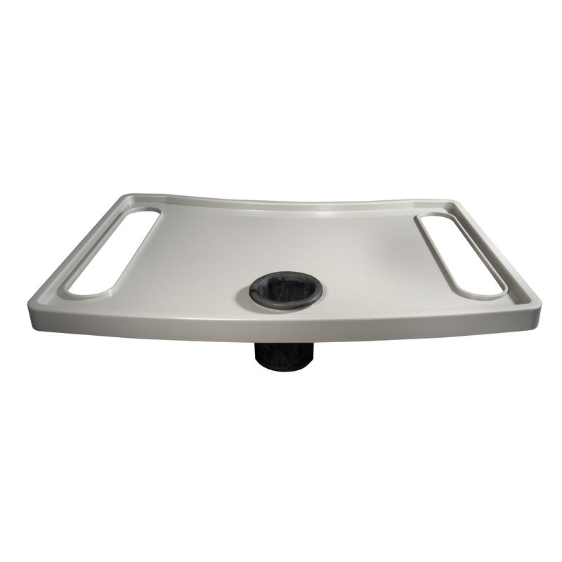 Universal Walker Tray With Cup Holder Grey Drive