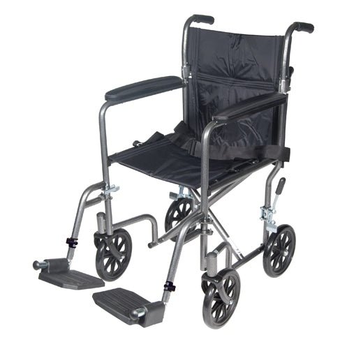 Wheelchair Transport 17 Silver Vein Finish