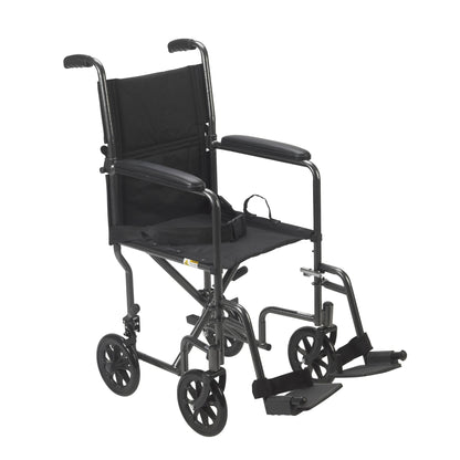 Wheelchair Transport 19 Silver Vein Finish