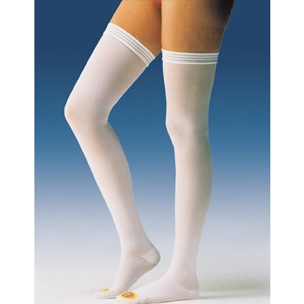 Jobst Anti-em Knee-hi Medium-regular toe: White p