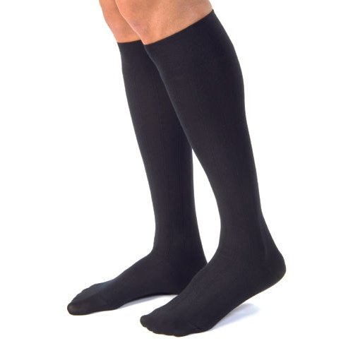 Jobst For Men Casual Medical Legwear 15-20mmhg Medium Black