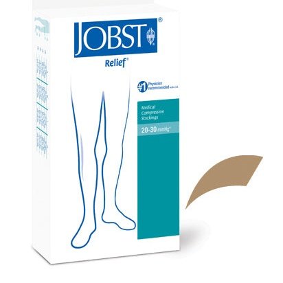 Jobst Relief 20-30 Thigh-hi Ot Small Beige