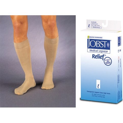 Jobst Relief K/h Ct 15-20 Mmhg Beige Large