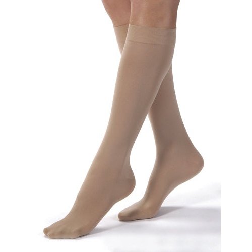 Jobst Opaque 15-20 Knee-hi Silky Beige Large