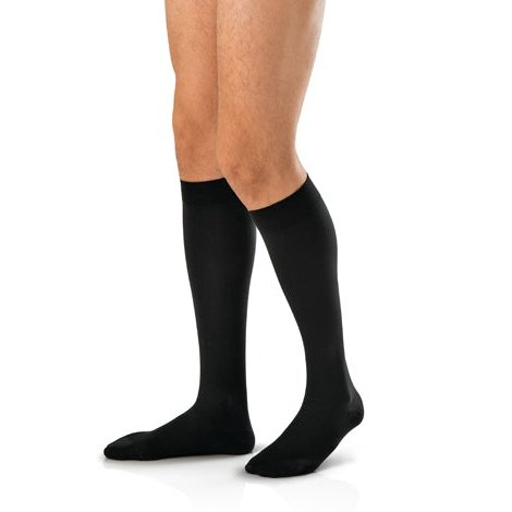 Jobst For Men 20-30 Knee-hi Black Large Tall