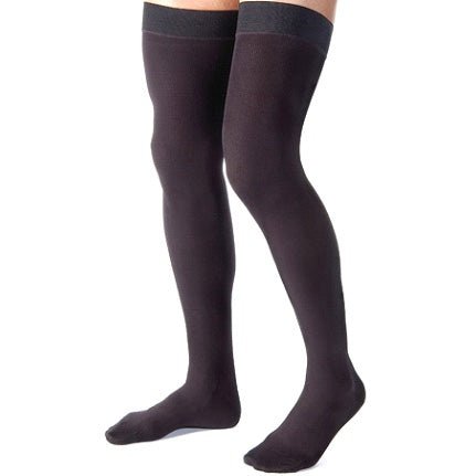 Jobst For Men 20-30 Thigh High Black Small