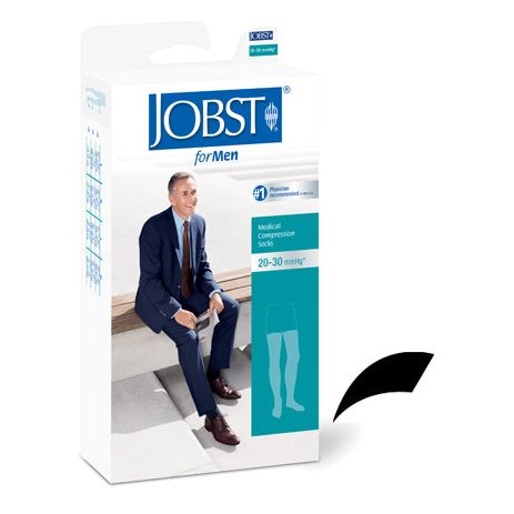 Jobst For Men 20-30 Thigh-hi Large Black