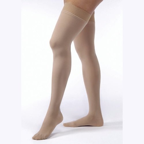 Jobst Opaque Thigh-hi 15-20 Black Medium