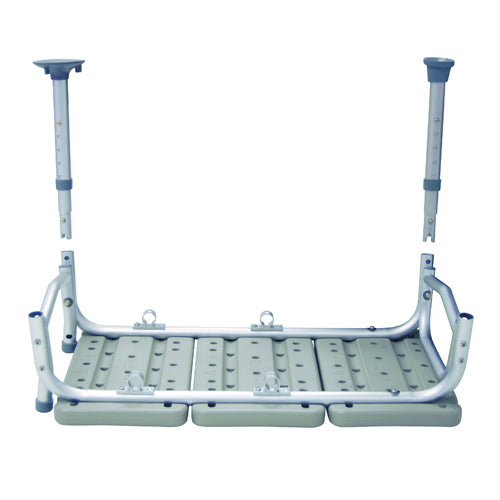 Transfer Bench Plastic drive 3-section And Backrest-gray