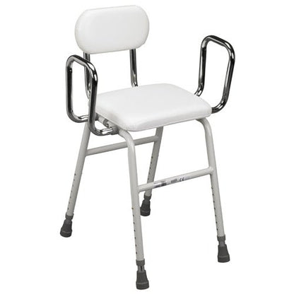 Kitchen all-purpose Stool W/adjustable Arms