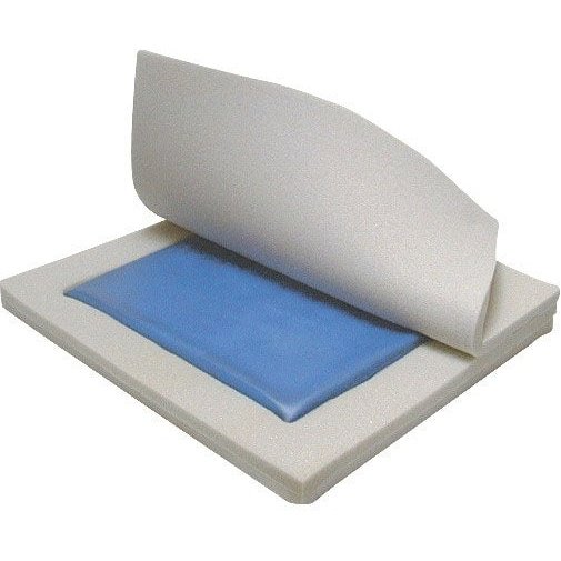 Molded Wheelchair Cushion General Use Gel/foam 18x16x2