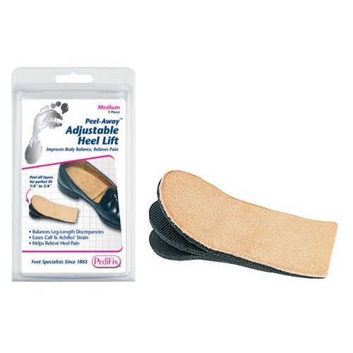 Pedifix Medium Adjust-a-Heel Lift for Women’s 8-10/Men’s 6-8