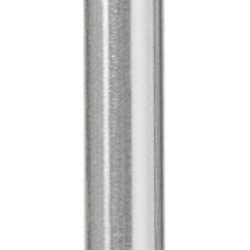 Quad Cane-large Base Silver W/vinyl Grip