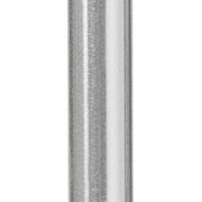 Quad Cane-large Base Silver W/vinyl Grip