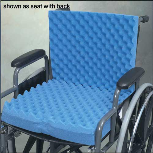 Eggcrate Wheelchair Cushion 16inx18inx3in approx Size