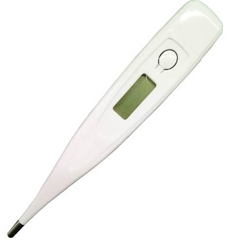 Electronic Digital Thermometer 60 Second Rigid retail Pack