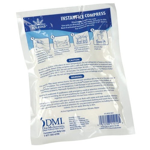 Instant Cold Packs - Each 5 X9