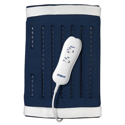 Thermaluxe Massaging Heating Pad 11.9 X 10.1