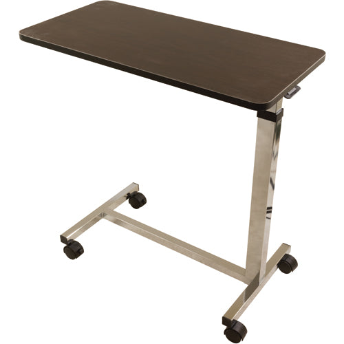 Overbed Table Non-tilt W/chrome Finish 30 X15