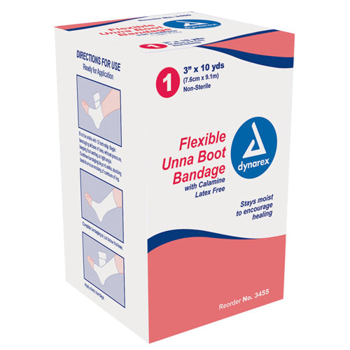 Unna Paste Bandage 3 X 10 W/calamine