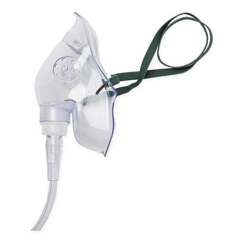 Oxygen Mask Pediatric W/7' Tubing Medium Conc each