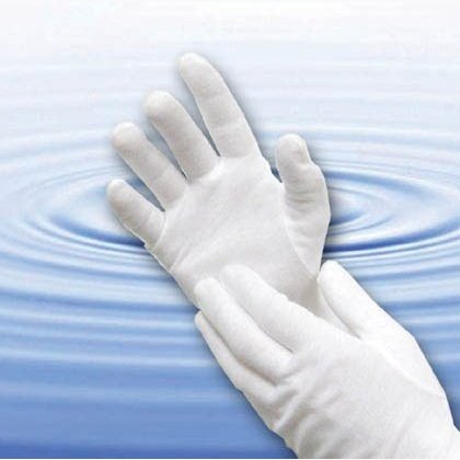 Bulk Cotton Gloves - White Small Bx/12 Pr