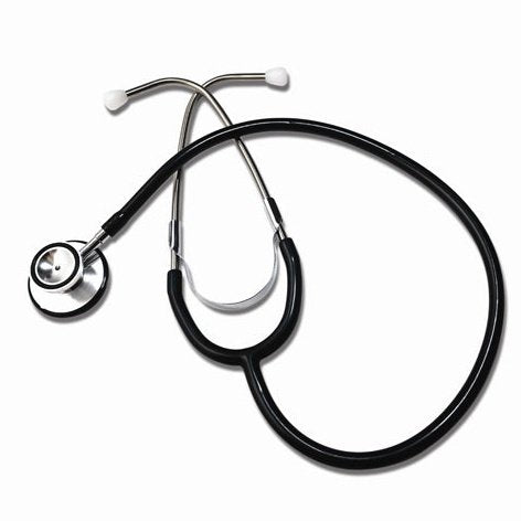 Dual Head Black Stethoscope 22