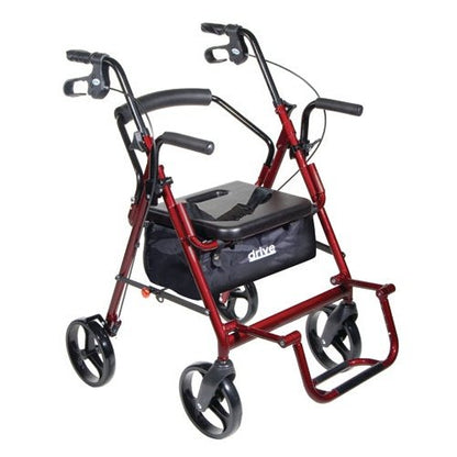 Duet Rollator/transport Chair Blue