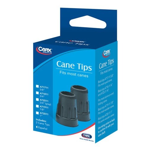 Cane Tips 7/8 Case Of 6 Pair