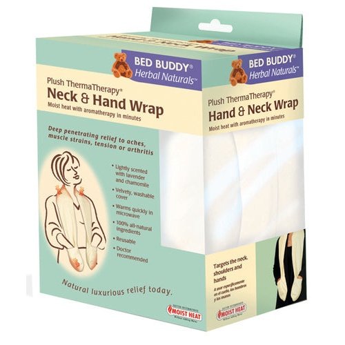 Bed Buddy Naturals Plush Neck & Hand Wrap