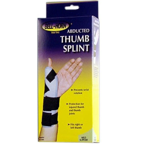 Bell-Horn Universal Thumb Splint - Up to 11.5" - Lightweight & Breathable