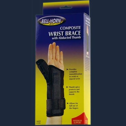 Composite Wrist Brace With Abducted Thumb Small Right