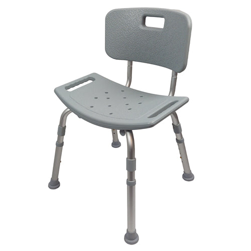 Bathroom Perfect Shower Chair With Back By Blue Jay Each