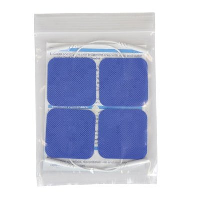 Reusable Electrodes Pack/4 2 X2 Square Blue Jay Brand