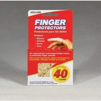 Finger protectors Cots 40 Pk Assorted