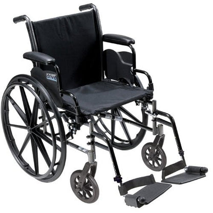 K3 Wheelchair Ltwt 20 Wdda & S/a Footrests Cruiser Iii