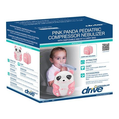 Pediatric Panda Compressor Nebulizer W/o Carry Bag