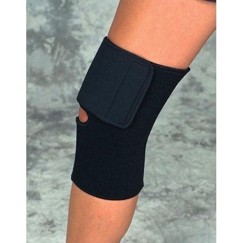 Knee Wrap Black Neoprene Small 13 -14 Sportaid