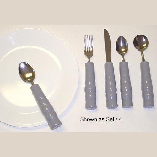 Weighted Utensils Set/3 Teaspoon Fork & Knife