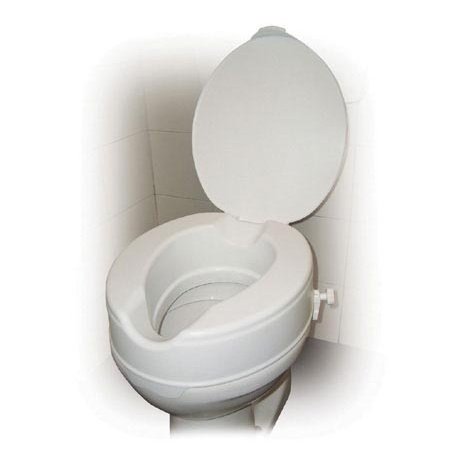 Raised Toilet Seat W/lid 4 Savannah-style Retail