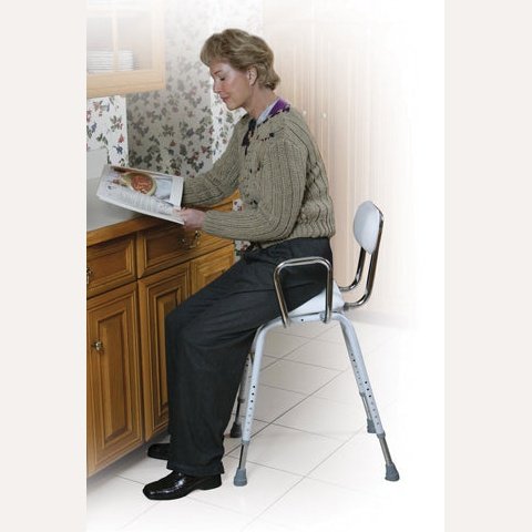 Kitchen all-purpose Stool W/adjustable Arms