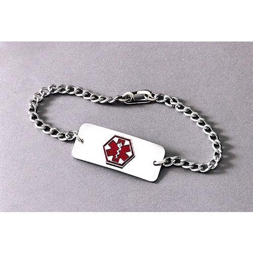 Medical Identification Jewelry-bracelet- Heart